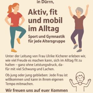 Sport-Gymnastik „Aktiv, fit und mobil im Altag“