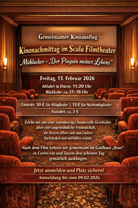 Kinobesuch Film „Der Pinguin meines Lebens“ – eine warmherzige Geschichte über eine unerwartete Freundschaft